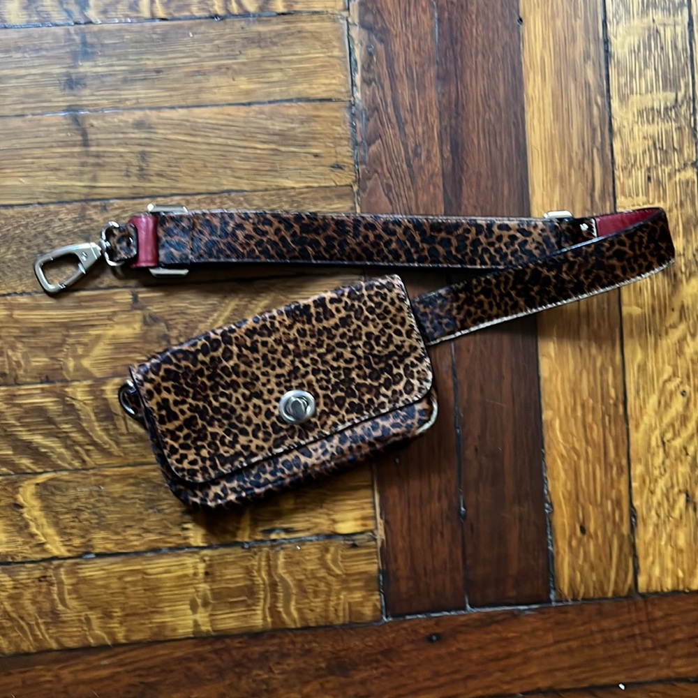 Rachel comey Ante fanny pack leopard